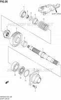 CARDAN pour Suzuki BURGMAN 650 2010