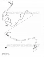 DURITE DE FREIN ARRIERE (AN650AL1 E24) pour Suzuki BURGMAN 650 2011