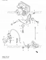 SYSTÈME ABS (AN650AL1 E51) pour Suzuki BURGMAN 650 2011