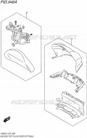 DOSSERET PASSAGER (OPTIONAL) (AN650L5 E19) pour Suzuki BURGMAN 650 2015