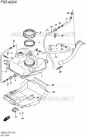RESERVOIR D'ESSENCE pour Suzuki BURGMAN 650 2015