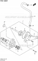 POMPE A EAU pour Suzuki BURGMAN 650 2016