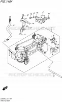 CORPS DE PAPILLON pour Suzuki V-STROM 650 2015