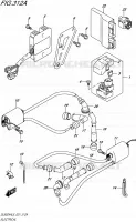 PARTIE ELECTRIQUE (DL650XAL5 E21) pour Suzuki V-STROM 650 2015