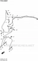 DURITE DE FREIN AVANT pour Suzuki V-STROM 650 2016