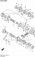TRANSMISSION pour Suzuki DR 650 2015