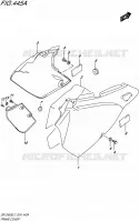 CARENAGES ARRIERE pour Suzuki DR-Z 400 2017