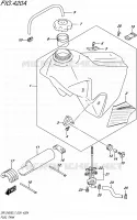 RESERVOIR D'ESSENCE pour Suzuki DR-Z 400 2017