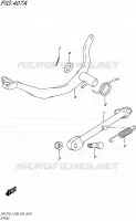 BEQUILLE pour Suzuki DR-Z 70 2017