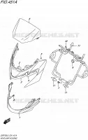 BOL DE PHARE pour Suzuki GSR 750 2015