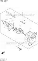 POMPE A EAU pour Suzuki GSR 750 2015
