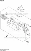 ETRIER DE FREIN AVANT pour Suzuki GSX-F 1250 2010