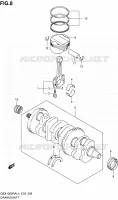VILEBREQUIN pour Suzuki HAYABUSA 1300 2015