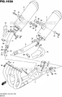 SILENCIEUX (GSX1300RAL7 E03) pour Suzuki HAYABUSA 1300 2017