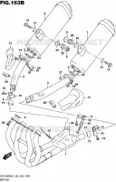 SILENCIEUX (GSX1300RAL7 E28) pour Suzuki HAYABUSA 1300 2017