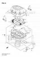 FILTRE A AIR pour Suzuki GSX-R 1000 2010
