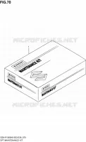 KIT D'ENTRETIEN pour Suzuki GSX-R 1000 2010