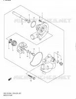POMPE A EAU pour Suzuki GSX-R 1000 2011