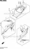 CARENAGES ARRIERE (YSF) pour Suzuki GSX-R 600 2016