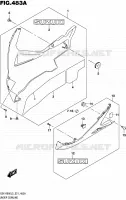 CARENAGES INFERIEUR (FLANCS) pour Suzuki GSX-R 600 2015