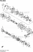 TRANSMISSION pour Suzuki GSX-R 750 2014
