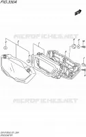 COMPTEUR (GSX S1000L6 E21) pour Suzuki GSX-S 1000 2016