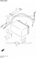 BATTERIE (GSX S1000AL6 E21) pour Suzuki GSX-S 1000 2016