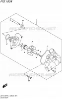 POMPE A EAU pour Suzuki GSX-S 1000 2017