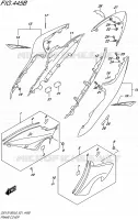 CARENAGES ARRIERE (YSF) pour Suzuki GSX-S 1000 2016