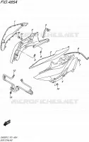 FLANCS DE CARENAGES (FOR YAY,YWW) pour Suzuki INAZUMA 250 2017