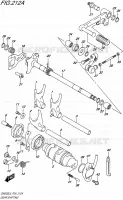 ENSEMBLE SELECTEUR DE VITESSES pour Suzuki INAZUMA 250 1995