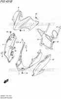 BOL DE PHARE (GW250ZL7 P24) pour Suzuki INAZUMA 250 2017