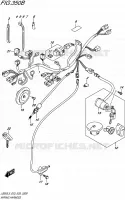 FAISCEAU ELECTRIQUE (LS650L5 E28) pour Suzuki BOULEVARD 650 1992
