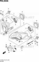 PHARE (LT A400FL5 P28) pour Suzuki KINGQUAD 400 2015