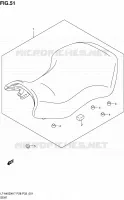 SELLE pour Suzuki KINGQUAD 450 2010
