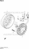 ALLUMAGE ROTOR   STATOR pour Suzuki KINGQUAD 500 2011