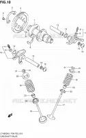 ARBRE A CAMES   VALVE pour Suzuki KINGQUAD 500 2011