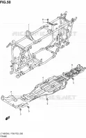 CADRE pour Suzuki KINGQUAD 500 2011