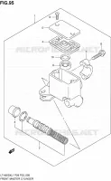 MAITRE CYLINDRE AVANT pour Suzuki KINGQUAD 500 2011