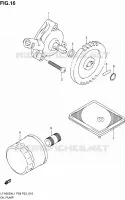 POMPE A HUILE pour Suzuki KINGQUAD 500 2011