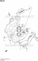 RESERVOIR D'ESSENCE pour Suzuki KINGQUAD 500 2011