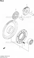 ROUE LIBRE DE DEMARREUR pour Suzuki KINGQUAD 500 2011