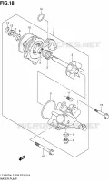 POMPE A EAU pour Suzuki KINGQUAD 500 2012
