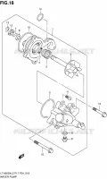 POMPE A EAU pour Suzuki KINGQUAD 500 2012