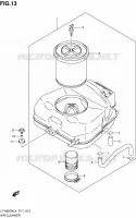 FILTRE A AIR pour Suzuki KINGQUAD 500 2014