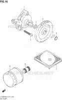 POMPE A HUILE pour Suzuki KINGQUAD 500 2014
