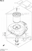 FILTRE A AIR pour Suzuki KINGQUAD 500 2013