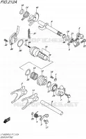 ENSEMBLE SELECTEUR DE VITESSES pour Suzuki KINGQUAD 500 2015