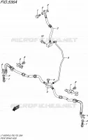 DURITE DE FREIN AVANT pour Suzuki KINGQUAD 500 2016