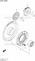 ROUE LIBRE DE DEMARREUR pour Suzuki KINGQUAD 500 2017